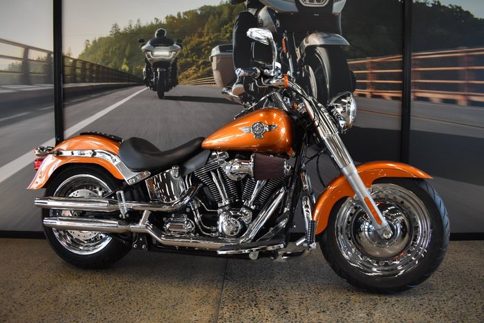 2014 Harley-davidson FLSTF FAT BOY GOLD