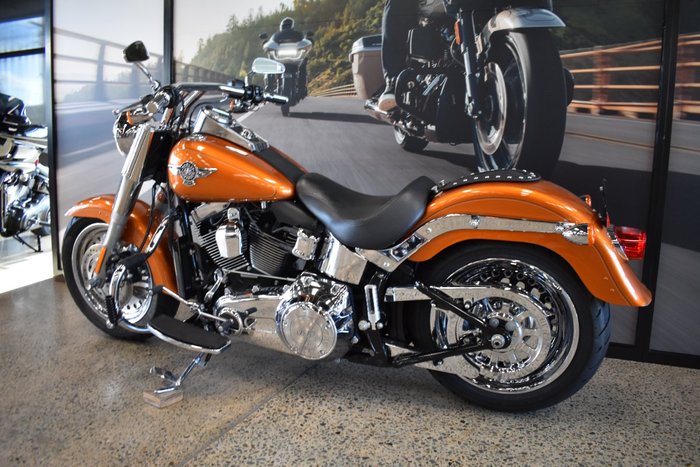 2014 Harley-davidson FLSTF FAT BOY GOLD