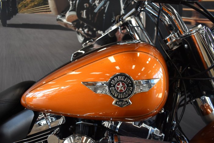 2014 Harley-davidson FLSTF FAT BOY GOLD