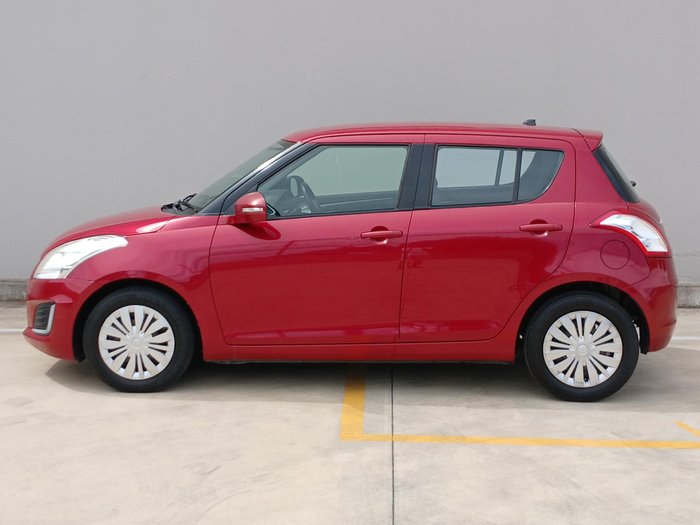 2014 Suzuki Swift GL FZ MY14 Ablaze Red Pearl