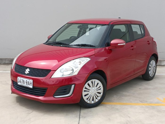 2014 Suzuki Swift GL FZ MY14 Ablaze Red Pearl