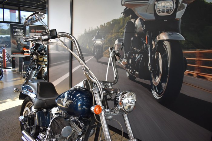 2003 Harley-davidson FXST SOFTAIL LUXURY BLUE