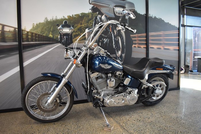 2003 Harley-davidson FXST SOFTAIL LUXURY BLUE