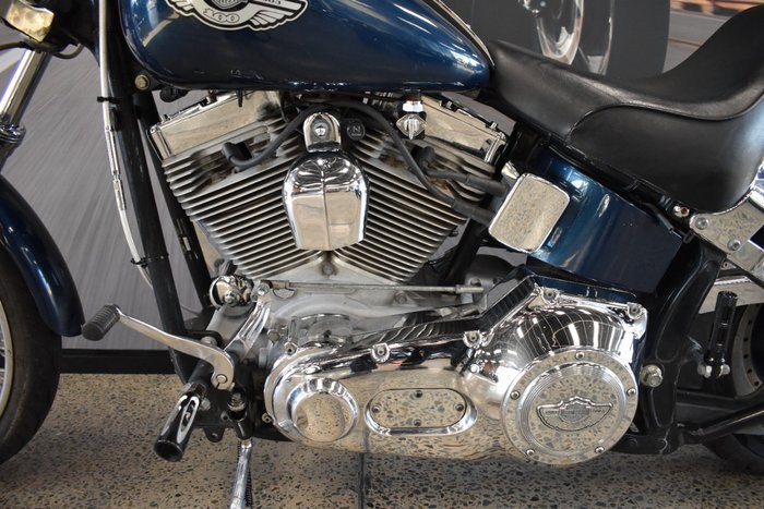 2003 Harley-davidson FXST SOFTAIL LUXURY BLUE