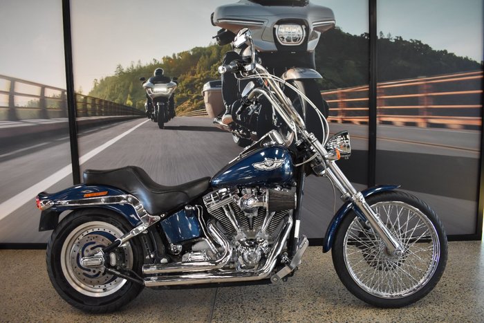 2003 Harley-davidson FXST SOFTAIL LUXURY BLUE