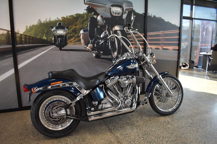 2003 Harley-davidson FXST SOFTAIL LUXURY BLUE