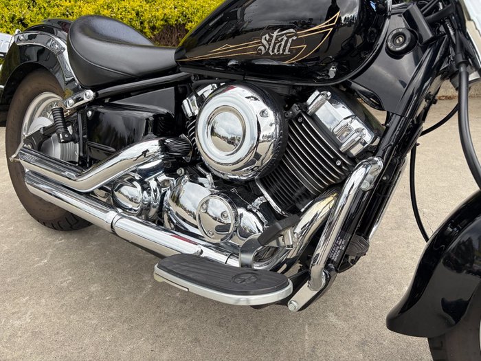 2018 Yamaha XVS650A V-STAR CLASSIC Black