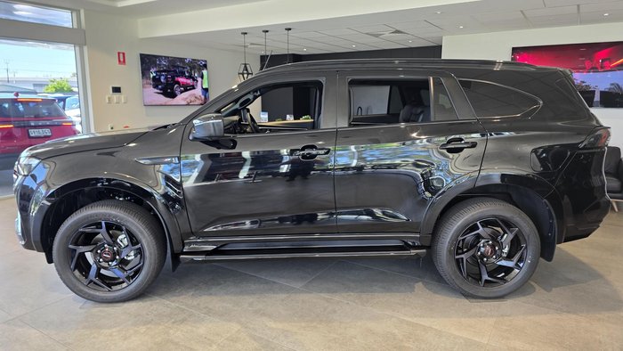 2025 Isuzu MU-X X-TERRAIN MY25.5 4X4 Dual Range Basalt Black