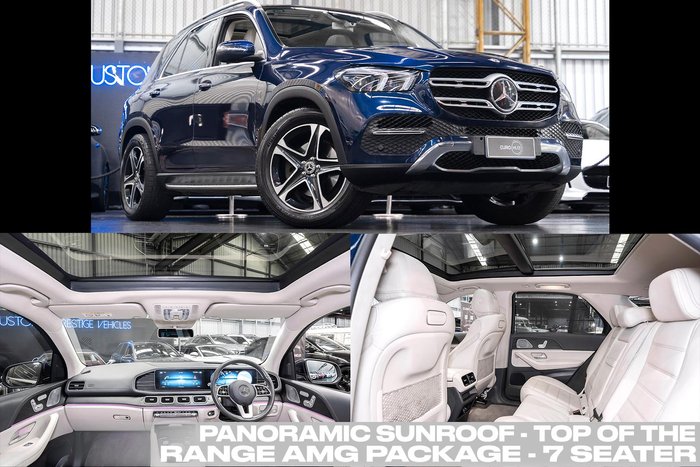 2019 Mercedes-Benz GLE-Class GLE400 d V167 Four Wheel Drive Cavansite Blue