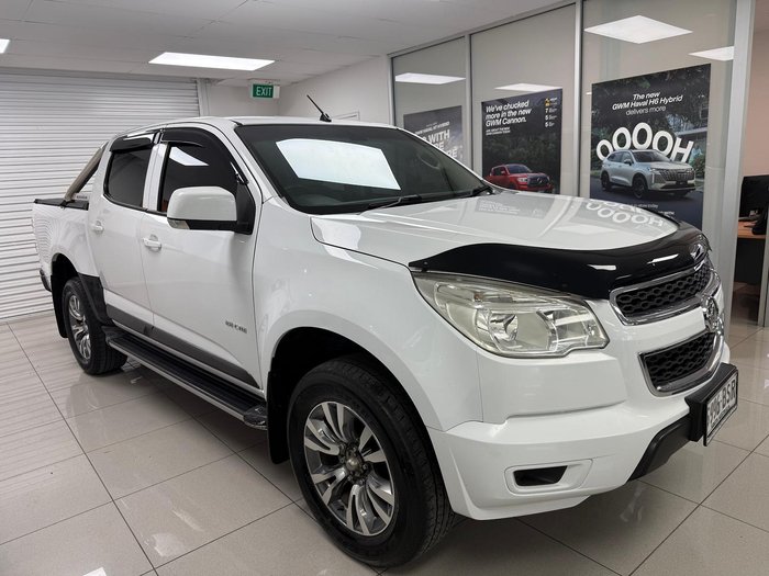 2012 Holden Colorado LX RG MY13 4x2 Summit White
