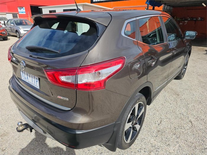 2017 Nissan QASHQAI N-SPORT J11 BROWN