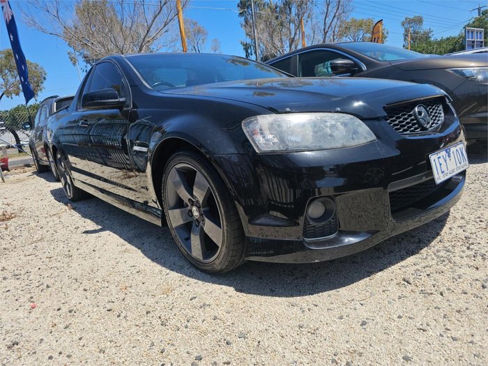 2011 Holden Ute SV6 Thunder VE Series II BLACK