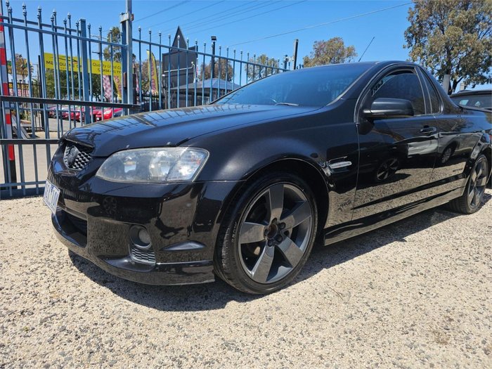 2011 Holden Ute SV6 Thunder VE Series II BLACK