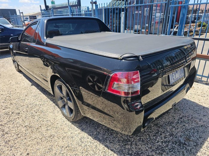 2011 Holden Ute SV6 Thunder VE Series II BLACK