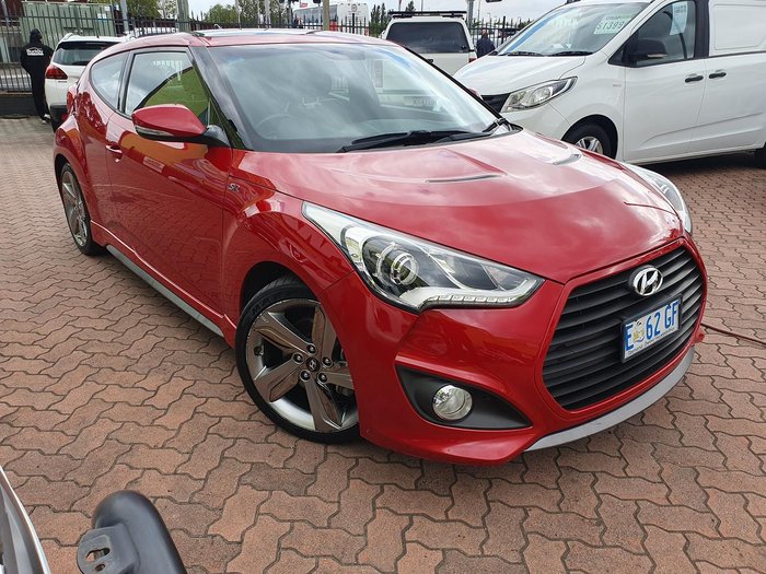 2014 Hyundai Veloster SR Turbo FS4 Series II Veloster Red