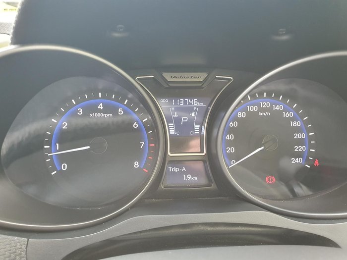 2014 Hyundai Veloster SR Turbo FS4 Series II Veloster Red