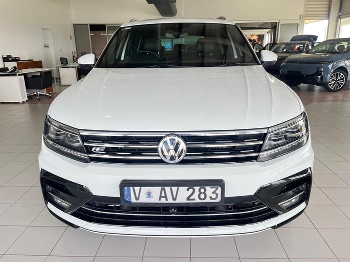 2017 Volkswagen Tiguan 162TSI Highline 5N MY17 Four Wheel Drive Pure White