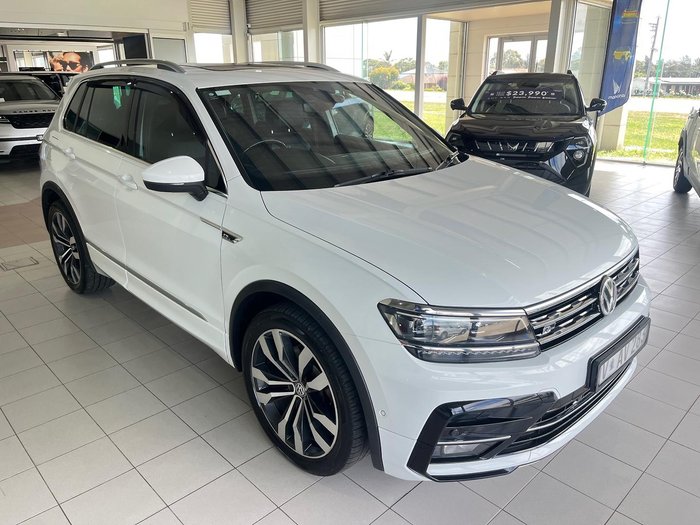 2017 Volkswagen Tiguan 162TSI Highline 5N MY17 Four Wheel Drive Pure White