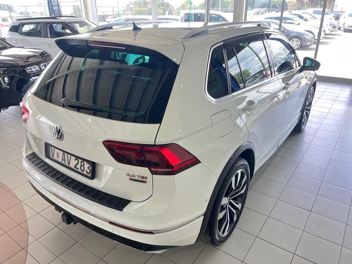 2017 Volkswagen Tiguan 162TSI Highline 5N MY17 Four Wheel Drive Pure White