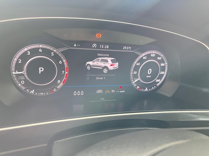 2017 Volkswagen Tiguan 162TSI Highline 5N MY17 Four Wheel Drive Pure White