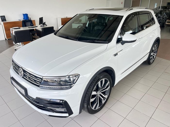 2017 Volkswagen Tiguan 162TSI Highline 5N MY17 Four Wheel Drive Pure White