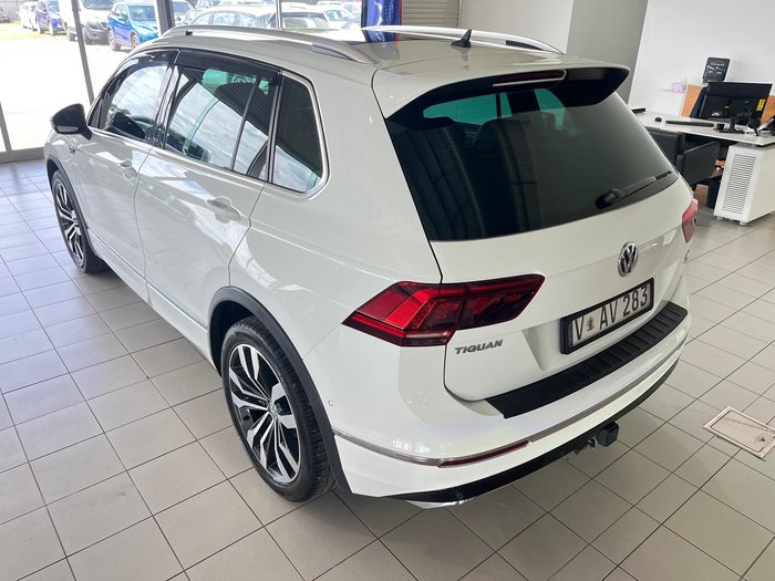 2017 Volkswagen Tiguan 162TSI Highline 5N MY17 Four Wheel Drive Pure White