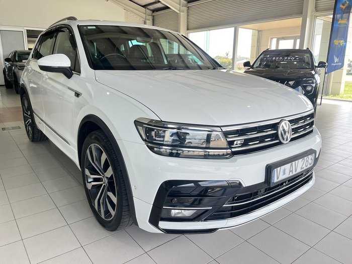 2017 Volkswagen Tiguan 162TSI Highline 5N MY17 Four Wheel Drive Pure White