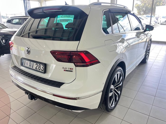 2017 Volkswagen Tiguan 162TSI Highline 5N MY17 Four Wheel Drive Pure White