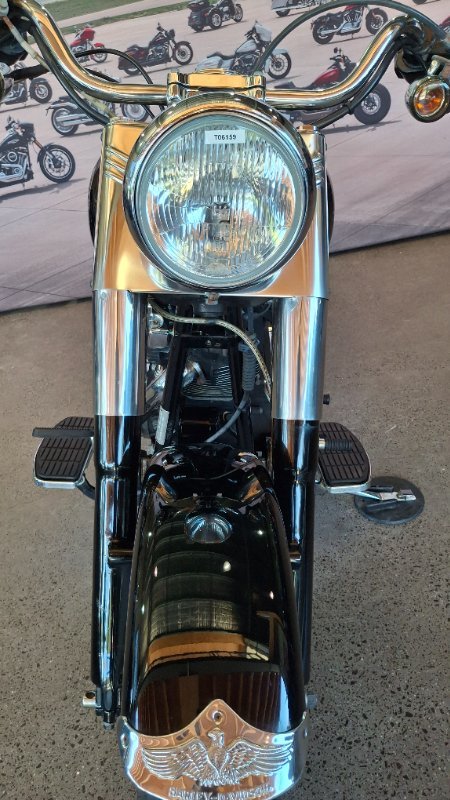 2002 Harley-davidson FLSTF FAT BOY Black