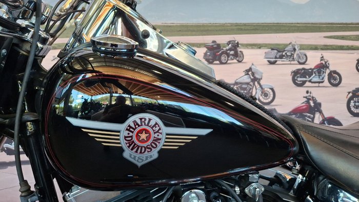 2002 Harley-davidson FLSTF FAT BOY Black