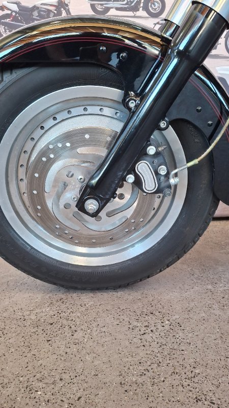 2002 Harley-davidson FLSTF FAT BOY Black