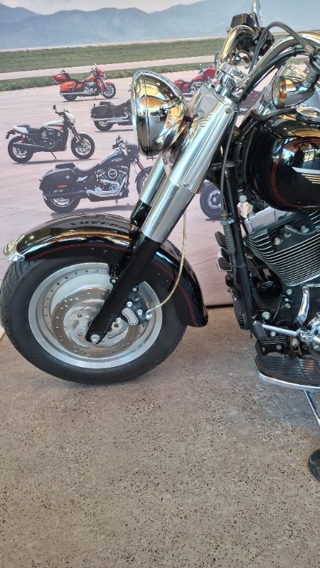 2002 Harley-davidson FLSTF FAT BOY Black