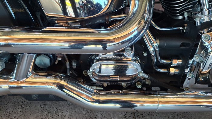 2002 Harley-davidson FLSTF FAT BOY Black