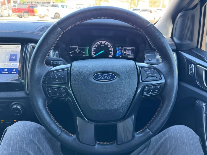 2021 Ford Ranger Wildtrak PX MkIII MY21.75 4X4 Dual Range Shadow Black