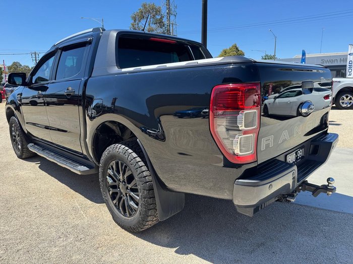 2021 Ford Ranger Wildtrak PX MkIII MY21.75 4X4 Dual Range Shadow Black