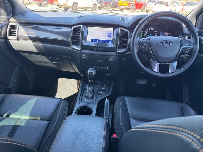 2021 Ford Ranger Wildtrak PX MkIII MY21.75 4X4 Dual Range Shadow Black