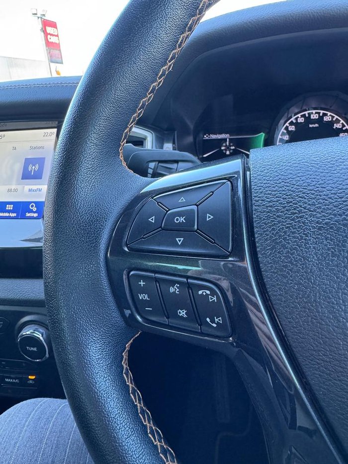 2021 Ford Ranger Wildtrak PX MkIII MY21.75 4X4 Dual Range Shadow Black