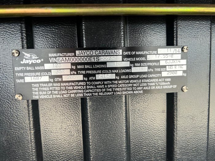 2014 Jayco Journey Pop Top 17.55-8