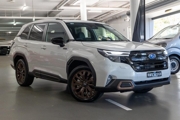 2025 Subaru Forester Hybrid Sport S6 MY26 AWD Crystal White