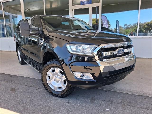 2017 Ford Ranger XLT PX MkII 4X4 Dual Range Shadow Black