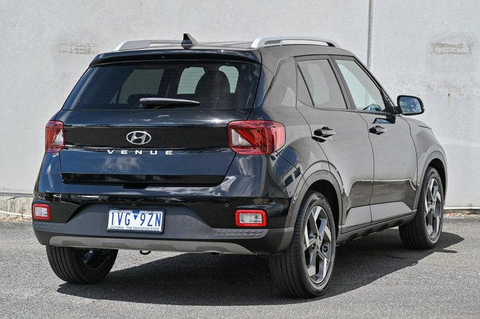 2021 Hyundai Venue Elite QX.V3 MY21 Phantom Black