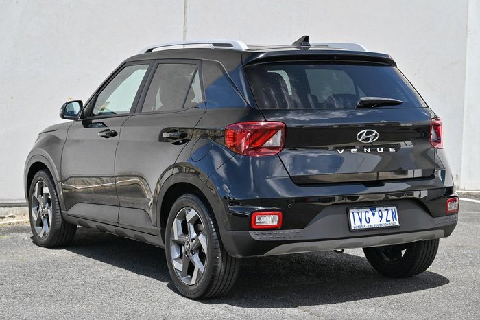2021 Hyundai Venue Elite QX.V3 MY21 Phantom Black