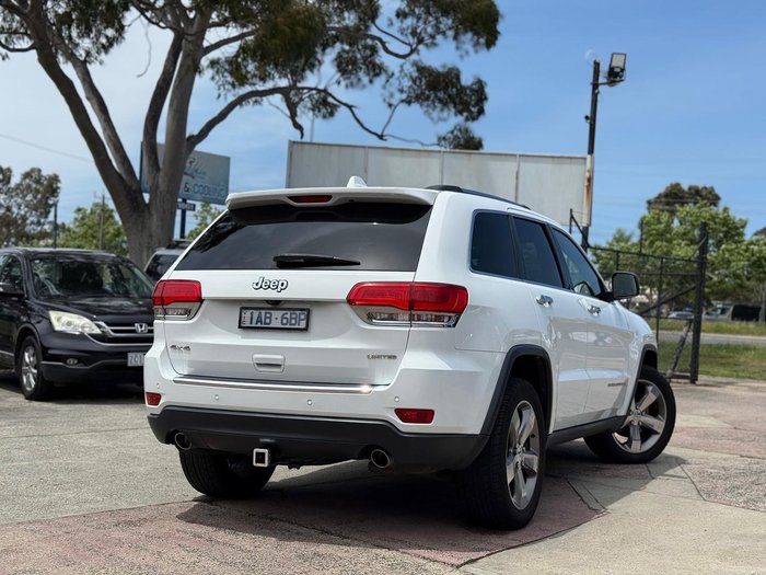 2013 Jeep Grand Cherokee Limited WK MY14 4X4 Constant Bright White