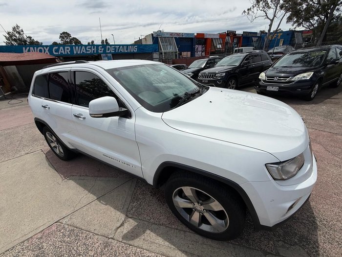 2013 Jeep Grand Cherokee Limited WK MY14 4X4 Constant Bright White
