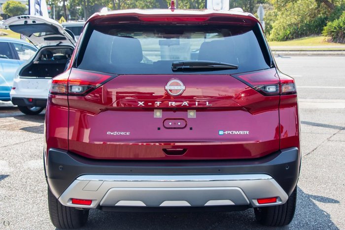 2025 Nissan X-TRAIL Ti e-POWER T33 MY25 Four Wheel Drive Scarlet Ember