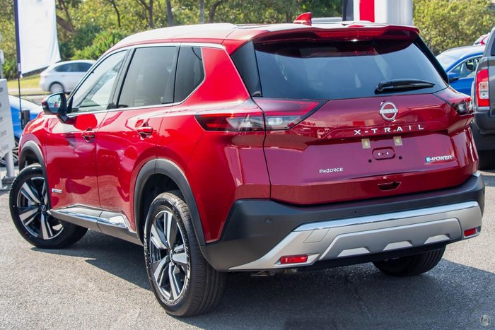 2025 Nissan X-TRAIL Ti e-POWER T33 MY25 Four Wheel Drive Scarlet Ember