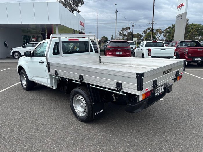 2025 Isuzu D-MAX SX High Ride MY25.5 4x2 Mineral White