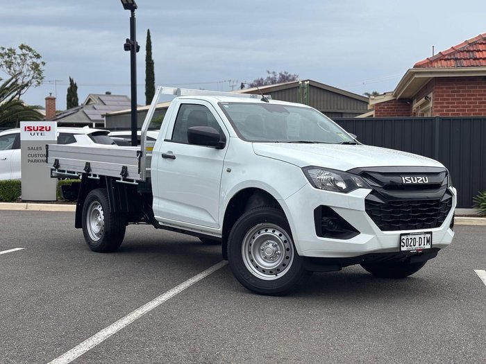 2025 Isuzu D-MAX SX High Ride MY25.5 4x2 Mineral White