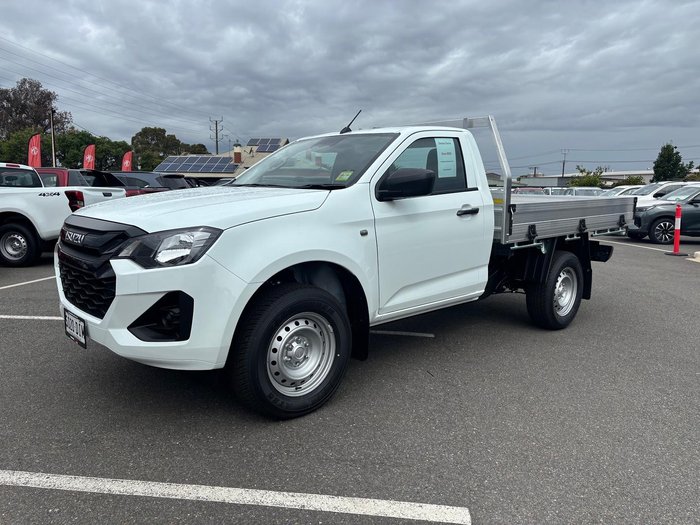 2025 Isuzu D-MAX SX High Ride MY25.5 4x2 Mineral White