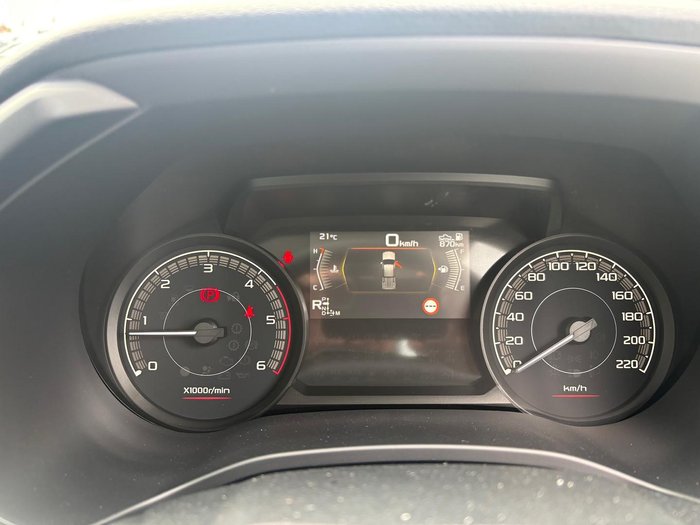 2025 Isuzu D-MAX SX High Ride MY25.5 4x2 Mineral White